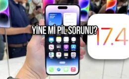 iOS 17.4 Güncellemesi Pil Sorunuyla Gündemde