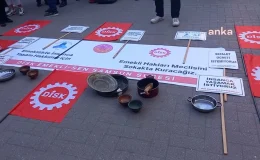 DİSK Emekli Sen Samsun Şubesi Üyeleri Düşük Emekli Maaşlarına Tepki Gösterdi