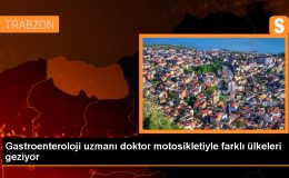 Trabzon’da Motosiklet Tutkusuyla Tanınan Prof. Dr. Mehmet Arslan, 8 Yılda 20’den Fazla Ülke Gezdi