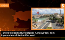 Türkiye’nin Berlin Büyükelçiliği Türk toplumu için iftar programı düzenledi