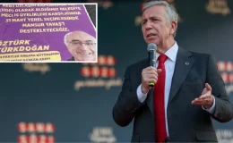 Ankara Büyükşehir Belediye Başkanı Yavaş, sahte seçim afişlerine tepki gösterdi