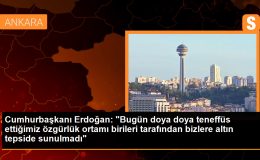 Cumhurbaşkanı Erdoğan: “Bugün doya doya teneffüs ettiğimiz özgürlük ortamı birileri tarafından bizlere altın tepside sunulmadı”