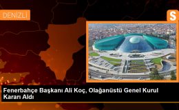 Fenerbahçe Başkanı Ali Koç, Olağanüstü Genel Kurula Gideceklerini Açıkladı