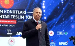 İçişleri Bakanı Ali Yerlikaya: Kahramanmaraş’ta Bütün Konutlar Teslim Edilecek