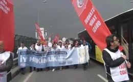 Sağlık Meslek Örgütleri 14 Mart Tıp Bayramı Haftası’nda Yürüyüş Gerçekleştirdi