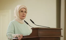 Emine Erdoğan, çocukların güven ve huzur içinde büyüyebilecekleri bir dünya diledi