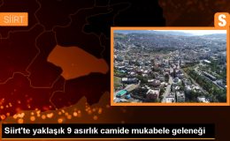 Siirt’teki Ulu Cami, Mukabele Geleneğine Ev Sahipliği Yapıyor