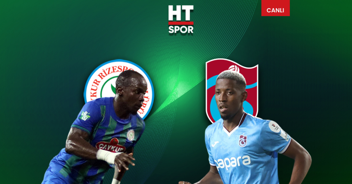 Çaykur Rizespor – Trabzonspor maçı CANLI YAYIN