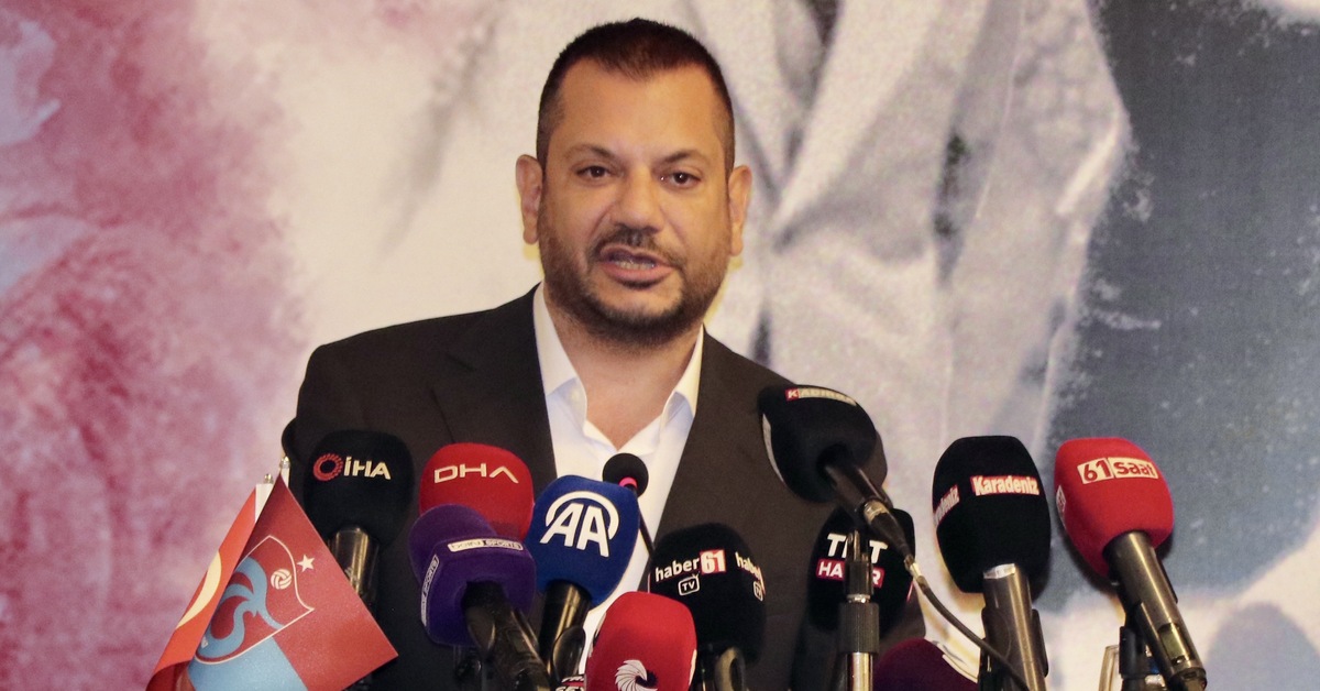 Ertuğrul Doğan: Trabzonspor’un hakkı kasıtlı olarak yenmektedir